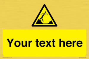 Custom Warning submerged objects